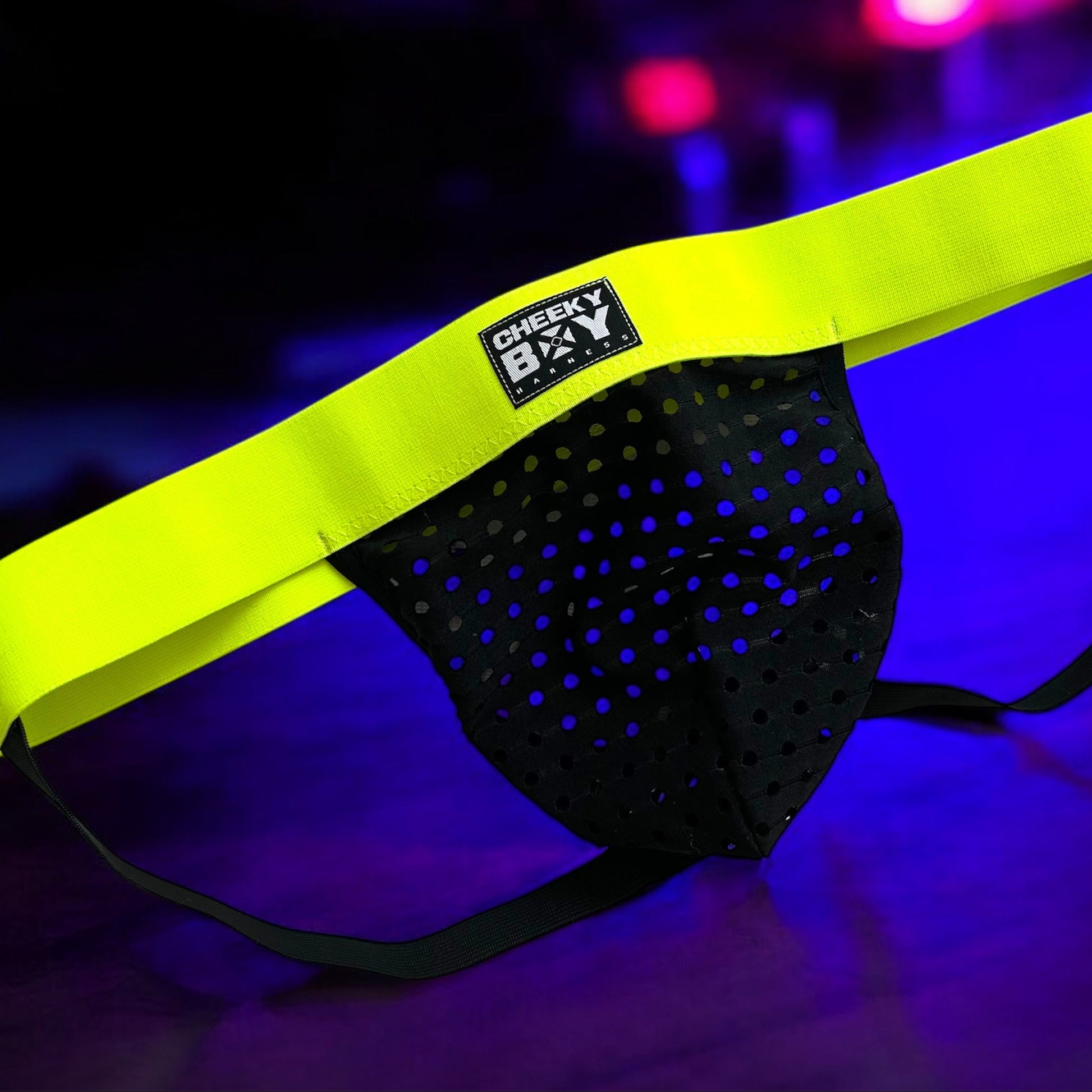 Neon Yellow Jockstrap 