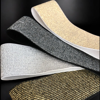 Mens Glitter Body Harness - Gold/Silver