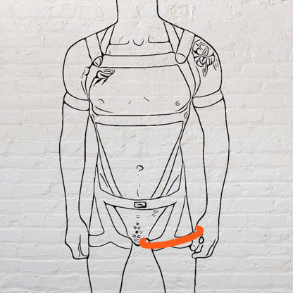 Neon Bicep Bands - Various UV Colours