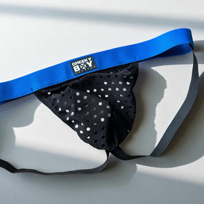 Interchangeable Body Harness with Bicep Bands - Royal Blue & Ginger Mix