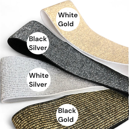 Mens Interchangeable Body Harness with Bicep Bands - Gold or Silver